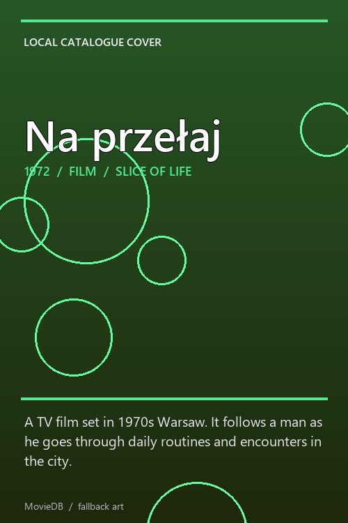 Na przełaj poster