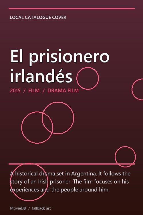 El prisionero irlandés poster