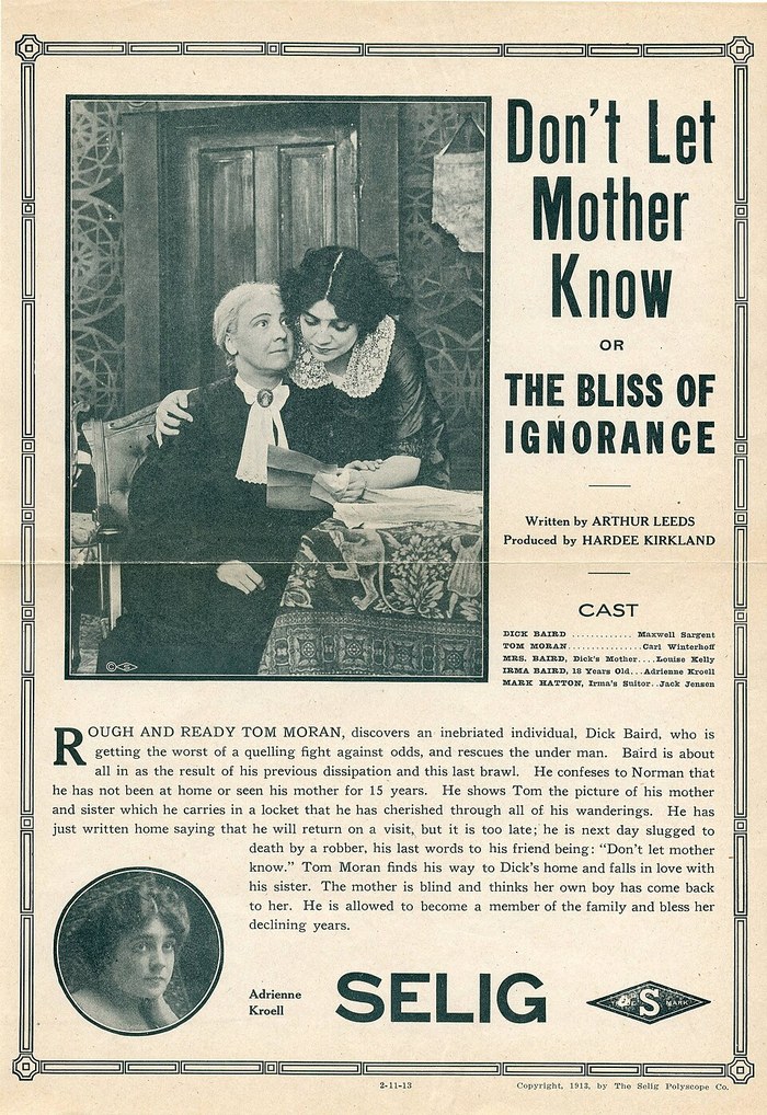 Don't Let Mother Know poster