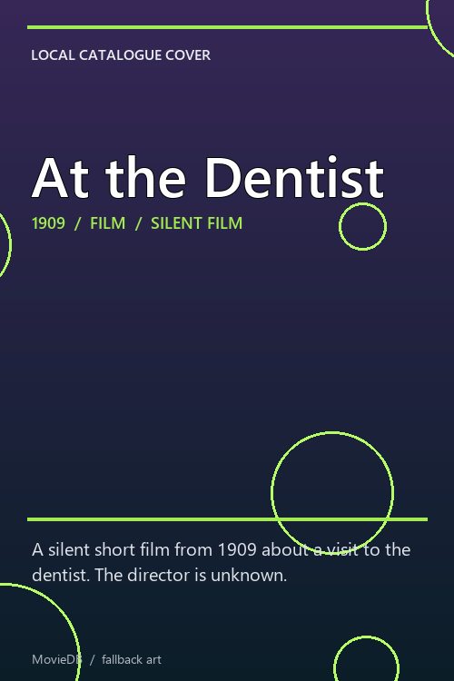 At the Dentist poster