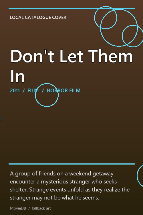 Don't Let Them In poster