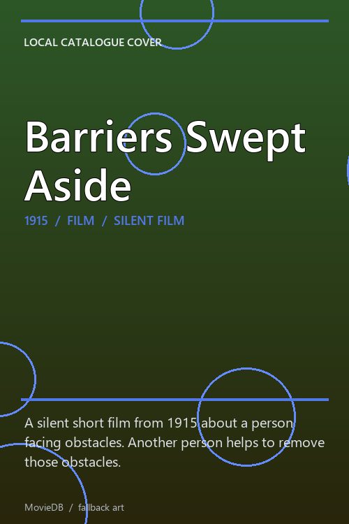 Barriers Swept Aside poster