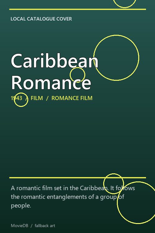 Caribbean Romance poster