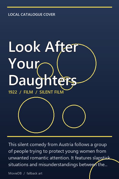 Look After Your Daughters poster