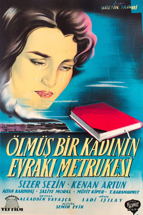 Ölmüs bir kadinin evraki metrukesi poster