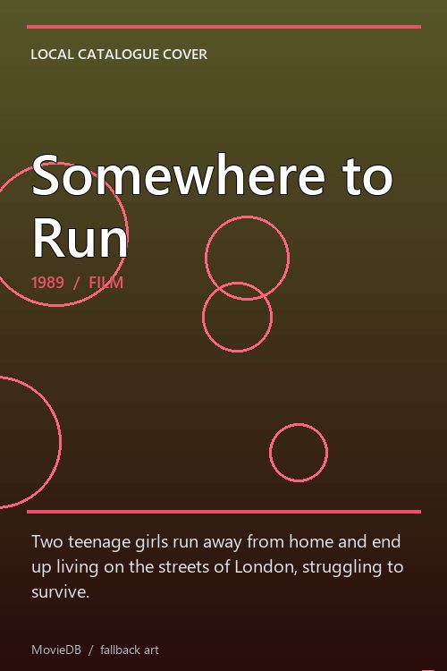Somewhere to Run poster