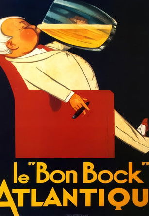 Un bon bock poster