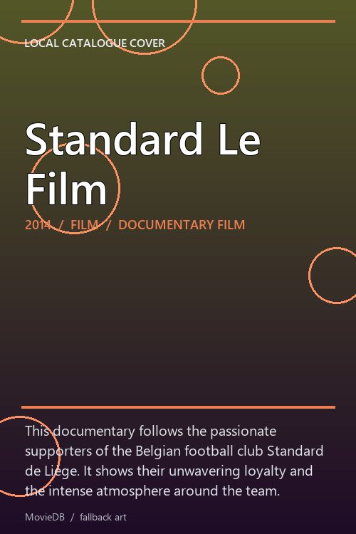 Standard Le Film poster