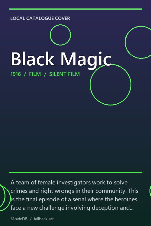 Black Magic poster