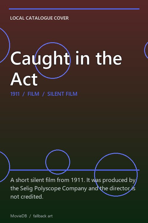 Caught in the Act poster