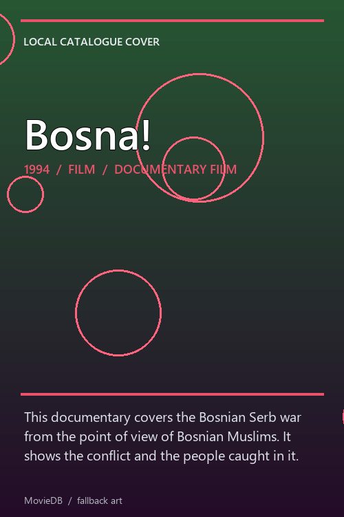 Bosna! poster