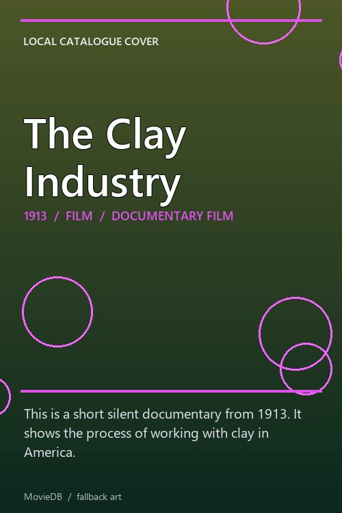 The Clay Industry poster