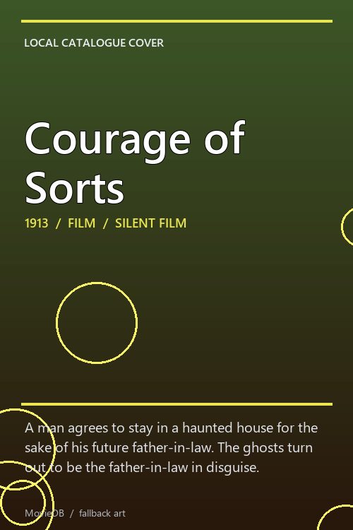 Courage of Sorts poster