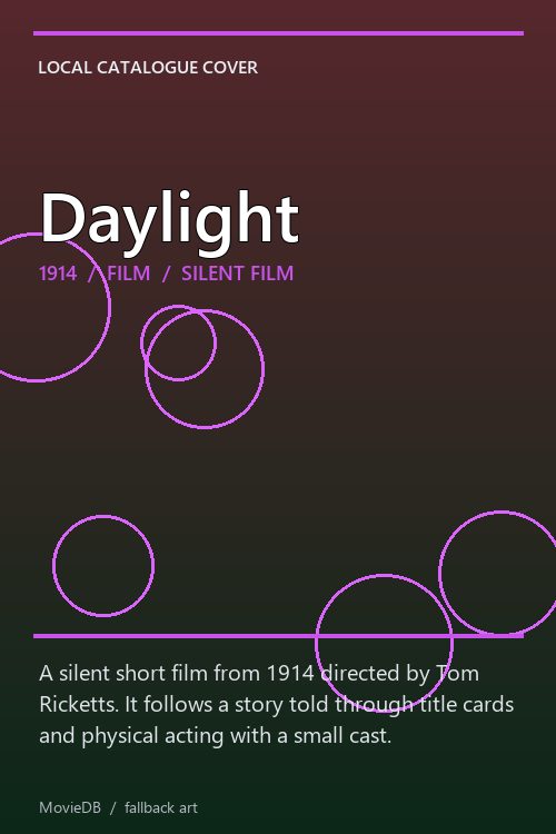 Daylight poster