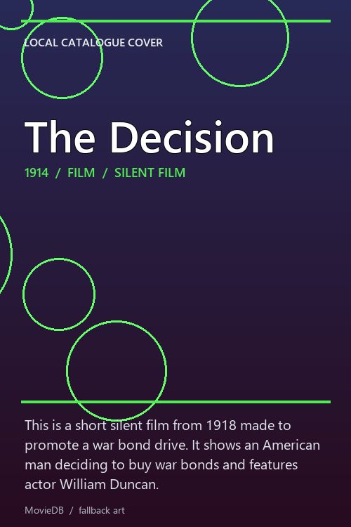 The Decision poster