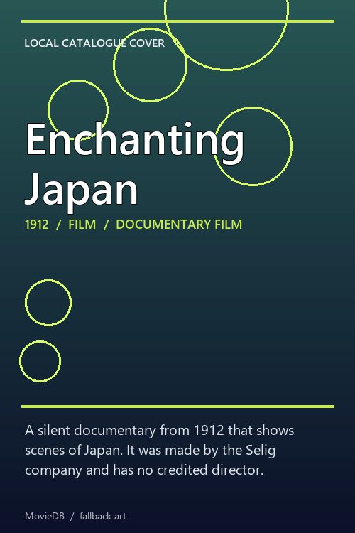 Enchanting Japan poster