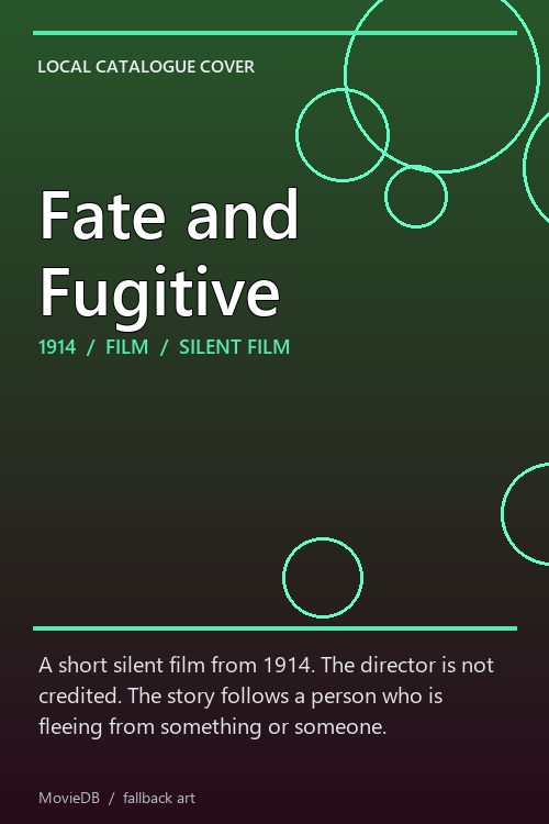 Fate and Fugitive poster
