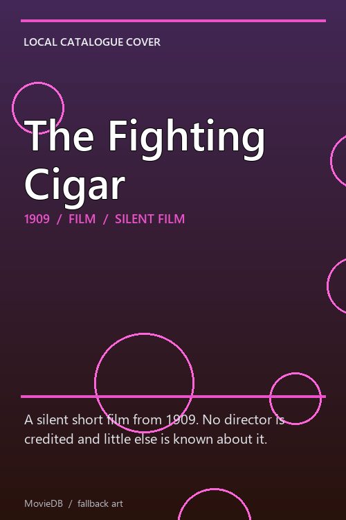 The Fighting Cigar poster