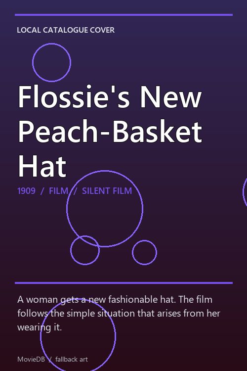 Flossie's New Peach-Basket Hat poster