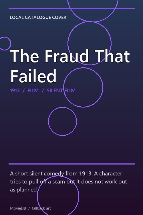 The Fraud That Failed poster
