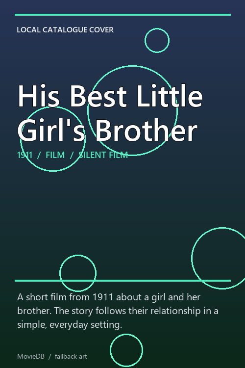 His Best Little Girl's Brother poster