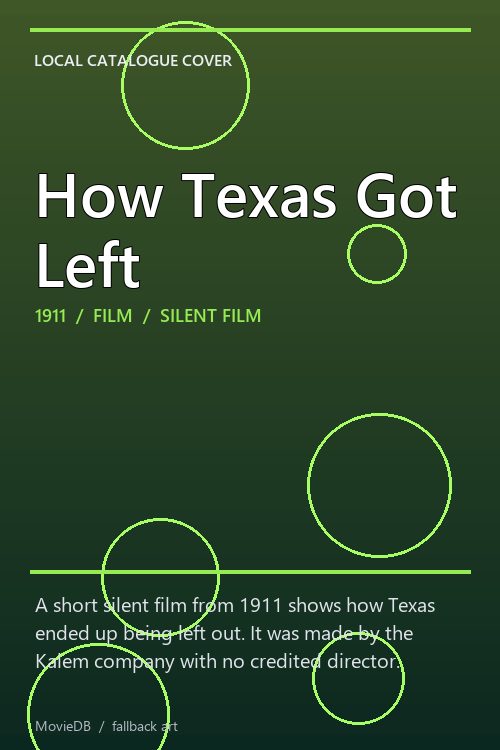 How Texas Got Left poster