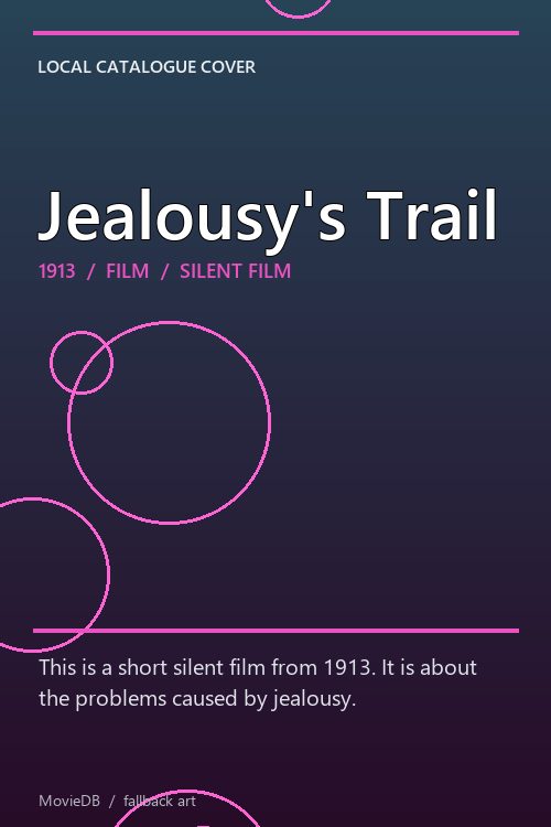 Jealousy's Trail poster