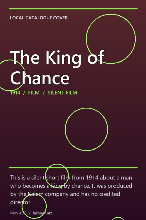 The King of Chance poster