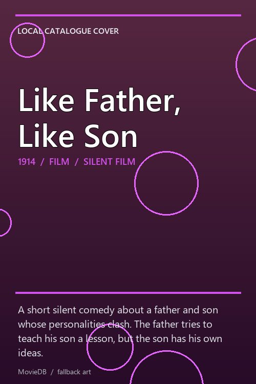 Like Father, Like Son poster