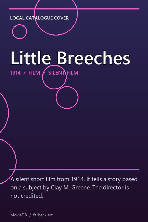 Little Breeches poster