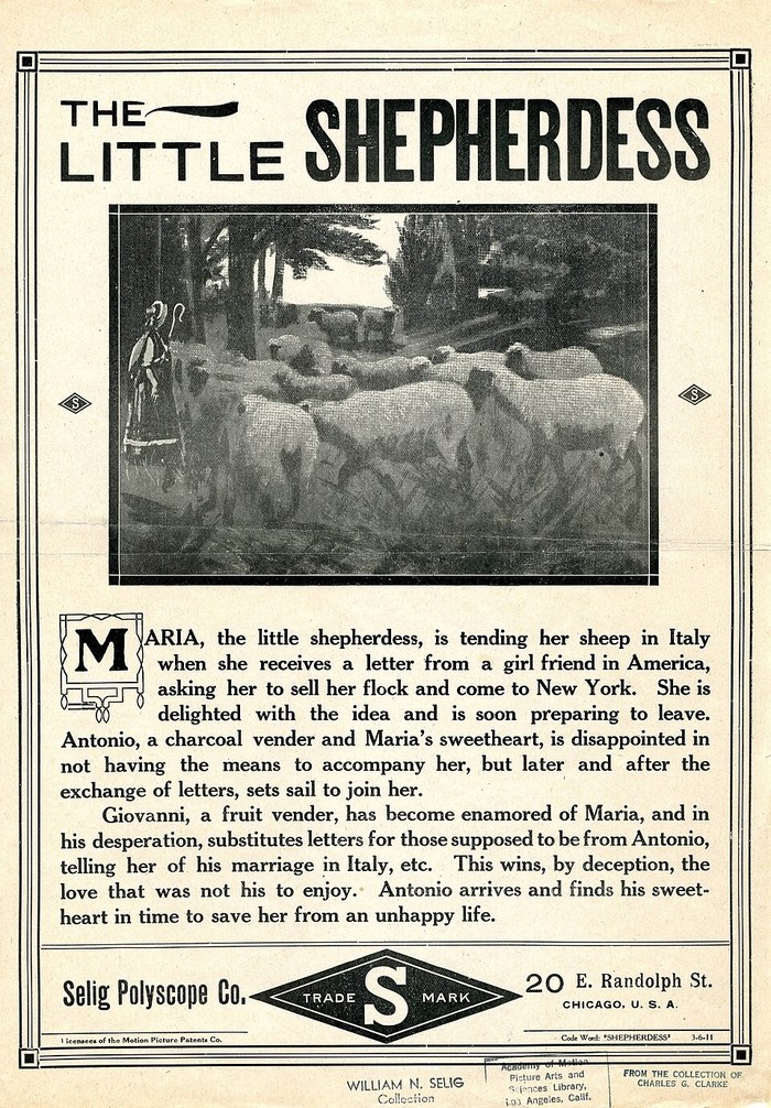 The Little Shepherdess poster