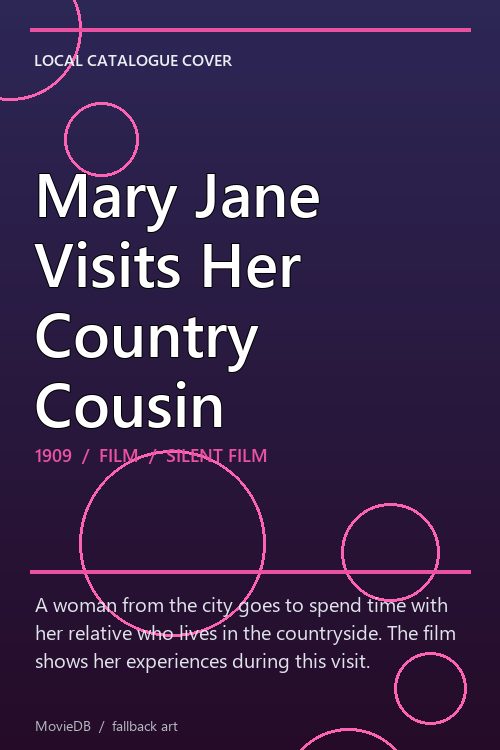 Mary Jane Visits Her Country Cousin poster