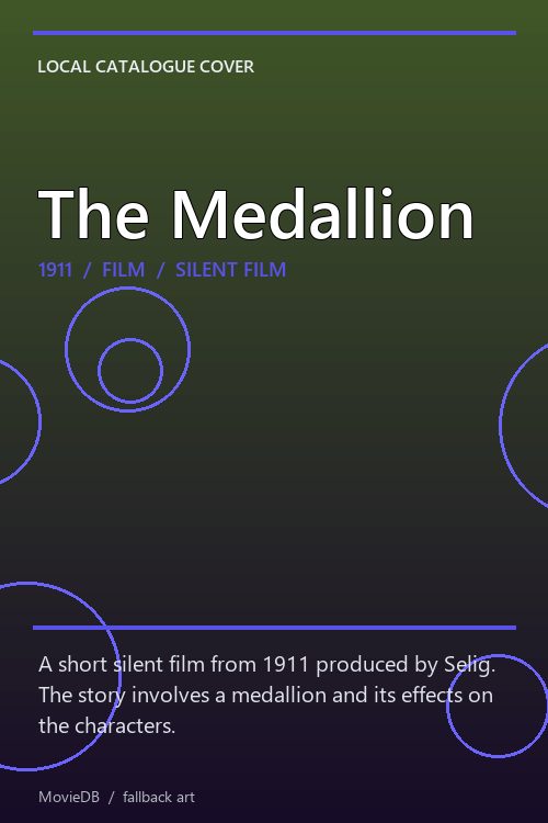 The Medallion poster