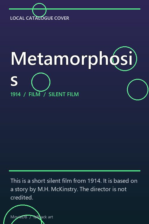 Metamorphosis poster