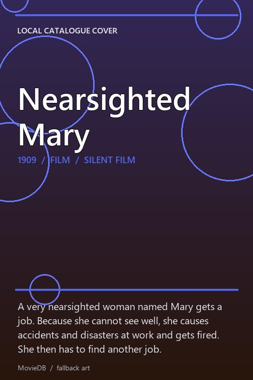 Nearsighted Mary poster