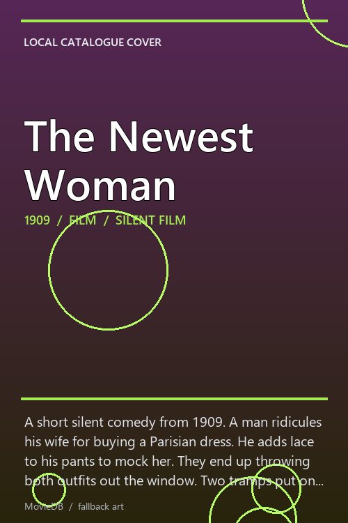 The Newest Woman poster