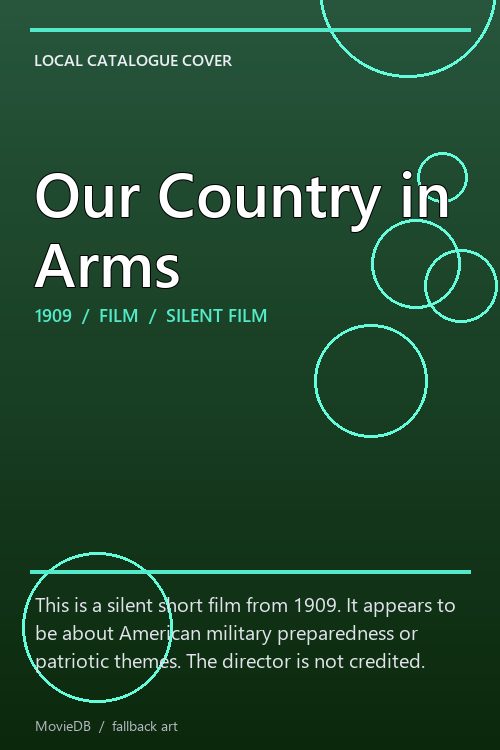 Our Country in Arms poster