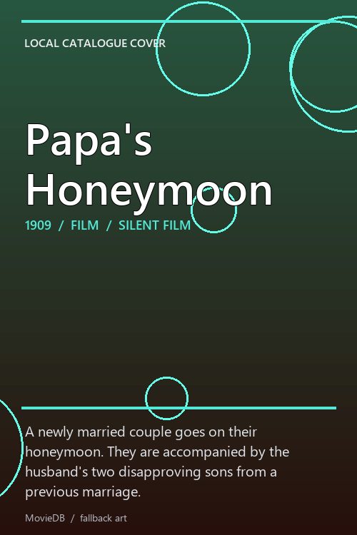 Papa's Honeymoon poster