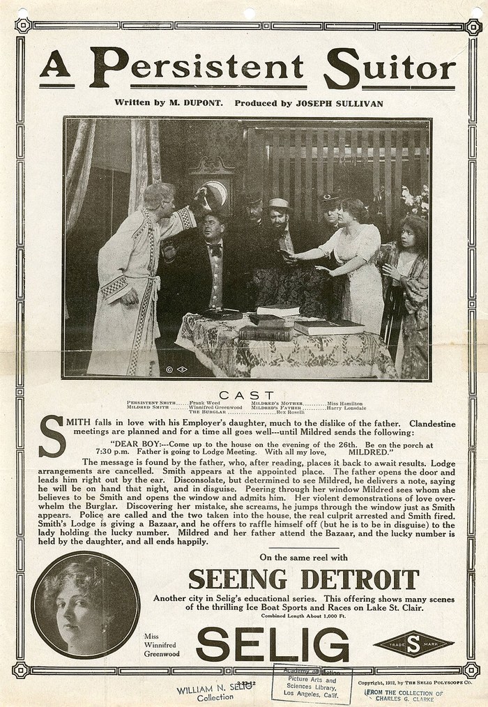 A Persistent Suitor poster