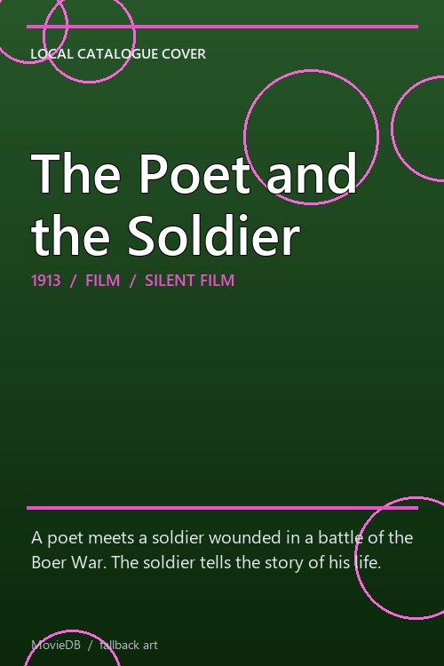 The Poet and the Soldier poster
