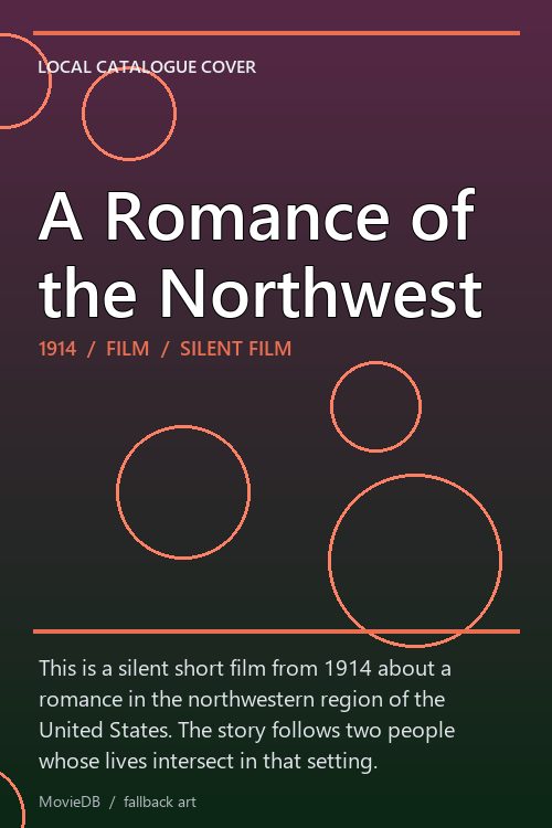 A Romance of the Northwest poster