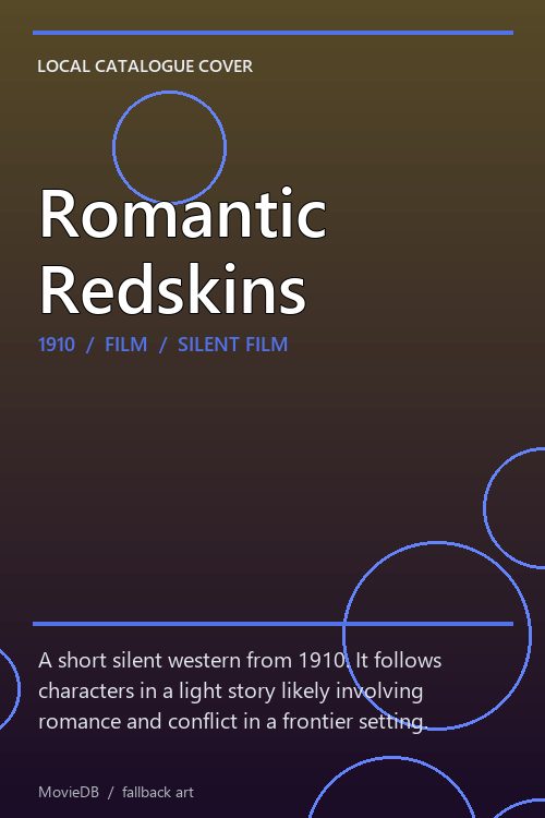 Romantic Redskins poster
