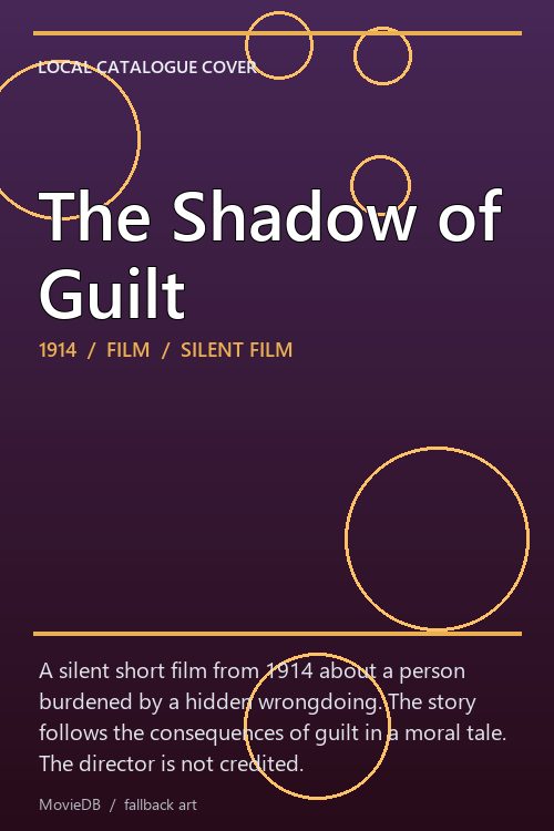 The Shadow of Guilt poster
