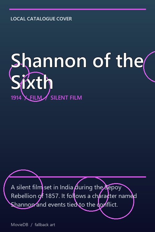 Shannon of the Sixth poster