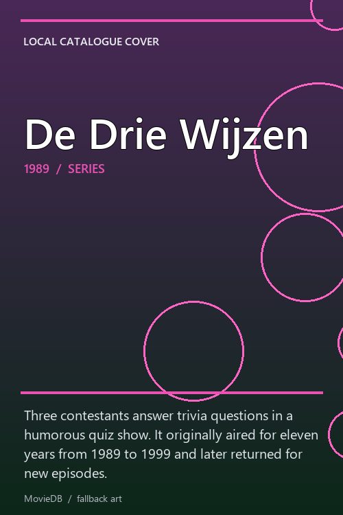 De Drie Wijzen poster
