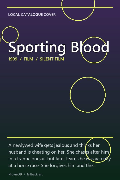 Sporting Blood poster