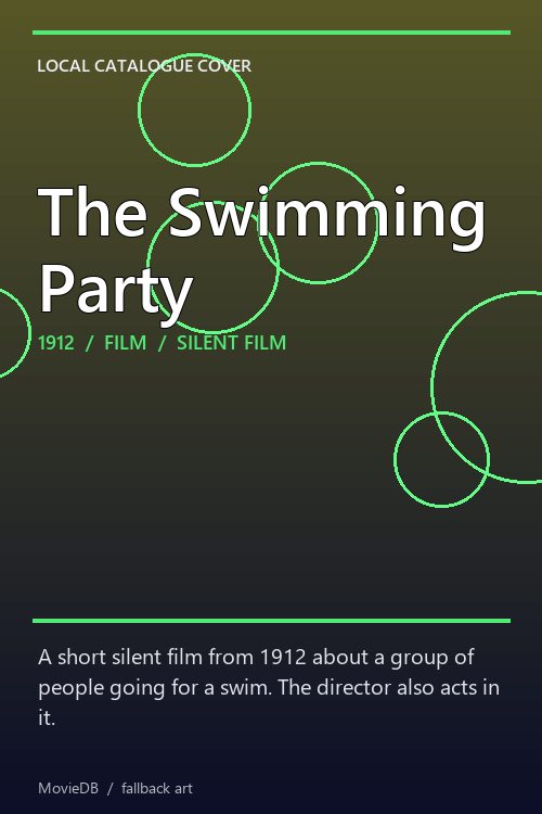 The Swimming Party poster