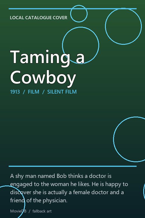 Taming a Cowboy poster