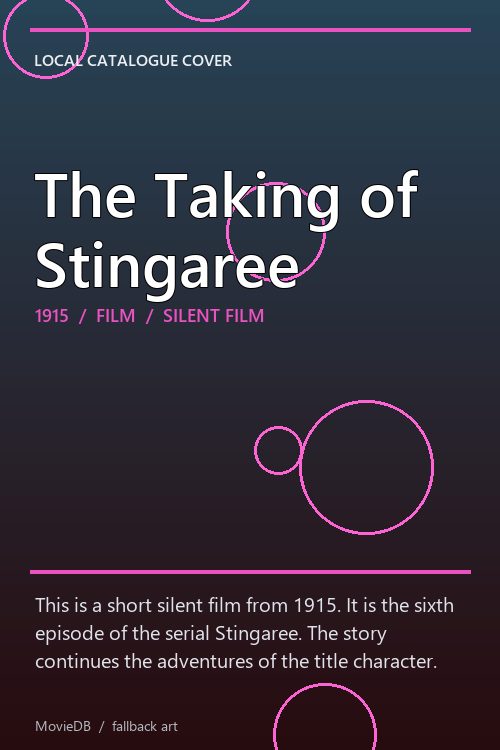 The Taking of Stingaree poster