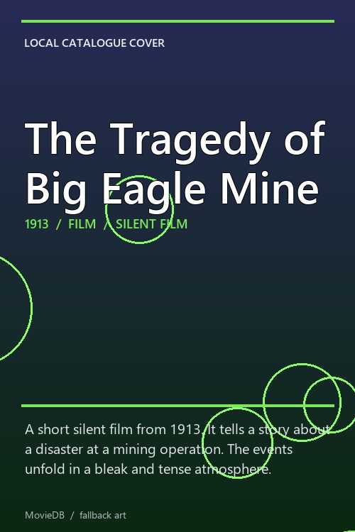 The Tragedy of Big Eagle Mine poster